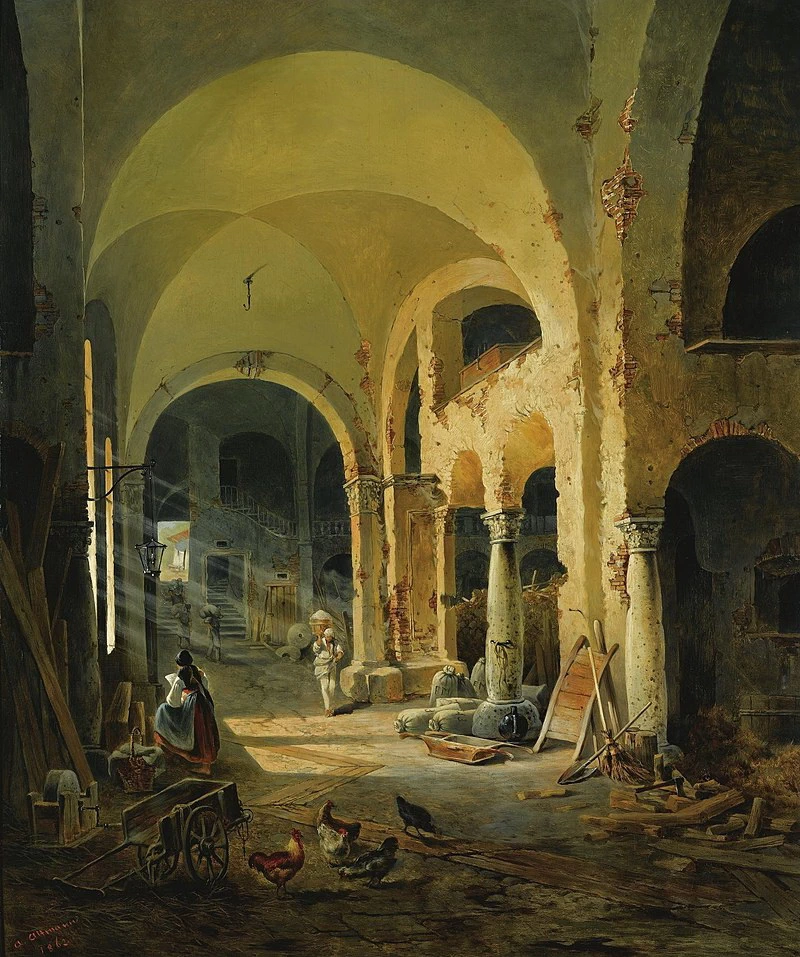 Il vecchio monastero - Altamann Anton